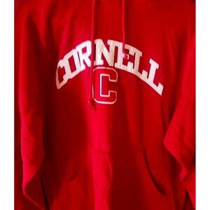 Cornell University Hoodie Mens small Red Pro Janssport Small Pullover